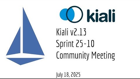 Kiali sprint demo v2.13
