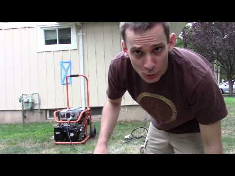 How to run your house on generator. How to run your house on generator.