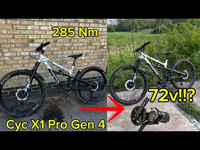 INSANE Power! Unboxing & Installing the 5000W 72V CYC X1 Pro Gen 4 Beast!