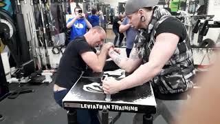 Arm wrestling training in killarney with Ireland's number one arm wrestler Adrian O'Dwyer.