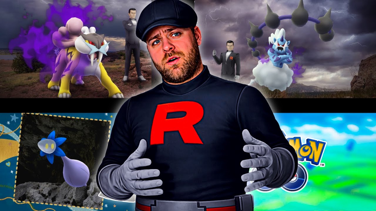 Команда GO Rocket захватывает Pokémon GO! (День теневых рейдов, дебют Глиммета и многое другое)