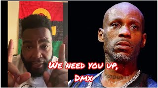 Dr Umar Johnson- Leads Up DMX Support Team. We Can’t Be Losing Our Brothas