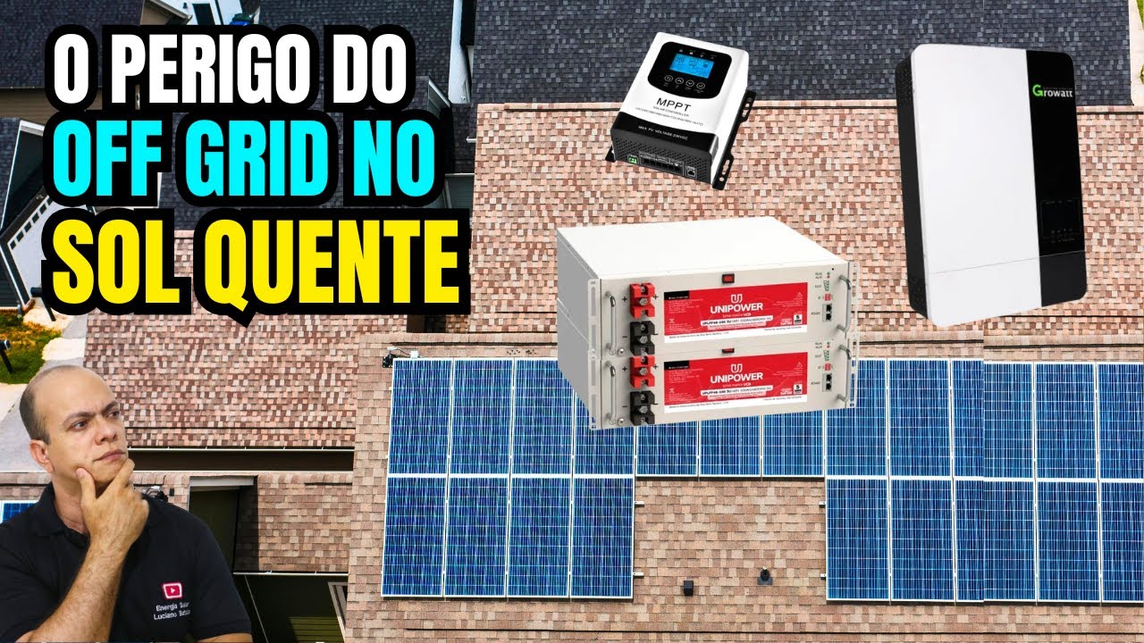 Picture of Geração MÁXIMA (placa solar) Bateria cheia e consumo zero vai QUEIMAR ...