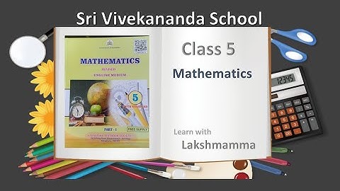 Karnataka state syllabus 5th std Mathematics Chapter-3 