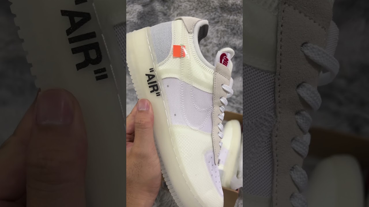 Nike OFF-WHITE x Nike Air Force 1 Low ‘The Ten’. 