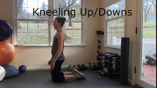 Kneeling Up/Downs