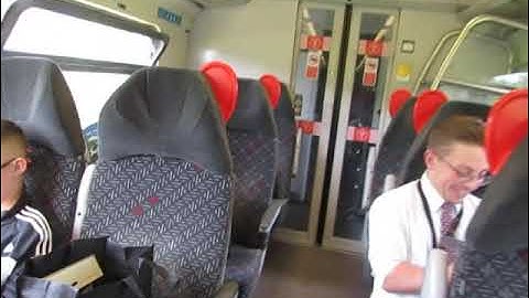 A Train Ride on Transport of Wales Class 158819 from Dovey Junction Cyffordd Dyfi to Machynlleth