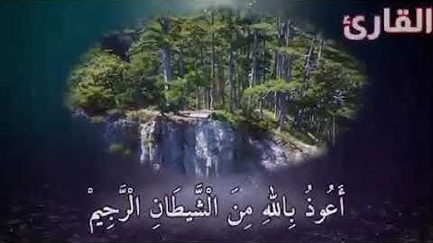 سورة (ق)      للقارئ احمد امين.  الوصف من فضلكم