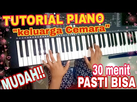 TUTORIAL PIANO "KELUARGA CEMARA" 30 MENIT PASTI BISA!! ||DESY CAHYANI LARI