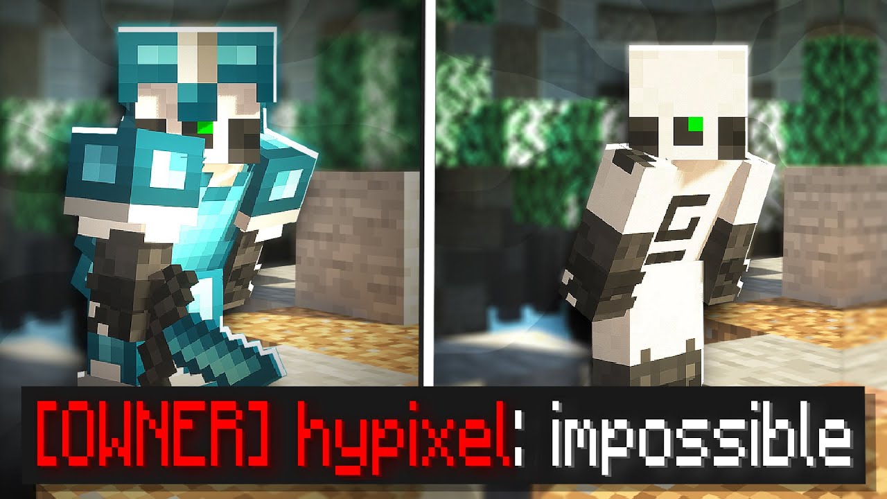 Attempting No Armor Challenge in Skywars..