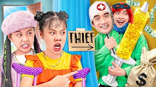 My Doctor Is Fake! The Thief Broke Into Hospital Under Fake Mask - Stories About Baby Doll