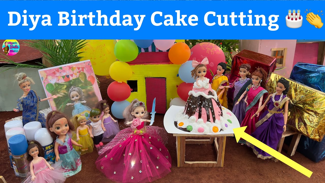 வசந்த காலம் Episode - 287 | Diya Birthday Barbie Doll Cake 🎂 | barbie birthday in tamil | barbie