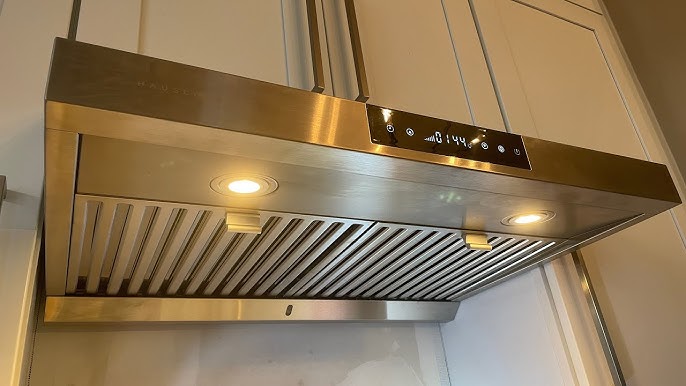 Broan Range Exhaust Hood Installation and Removal 
