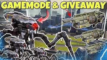 🔥 NEW GAMEMODE: HUNTING GROUNDS GAMEPLAY & GIVEAWAY MACE! || WAR ROBOTS || #WRwinMace