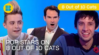 30 Minutes of Pop Stars on 8 Out of 10 Cats | 8 Out of 10 Cats  | Banijay Comedy