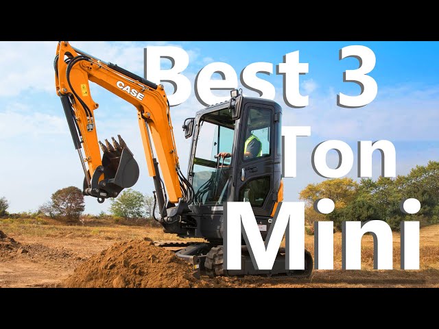 Best 3 Ton Mini Excavator in 2022 YouTube
