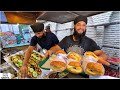 Sardar ji selling sabse sasta indian street food in punjab  makhani subway patiala shahi burgers