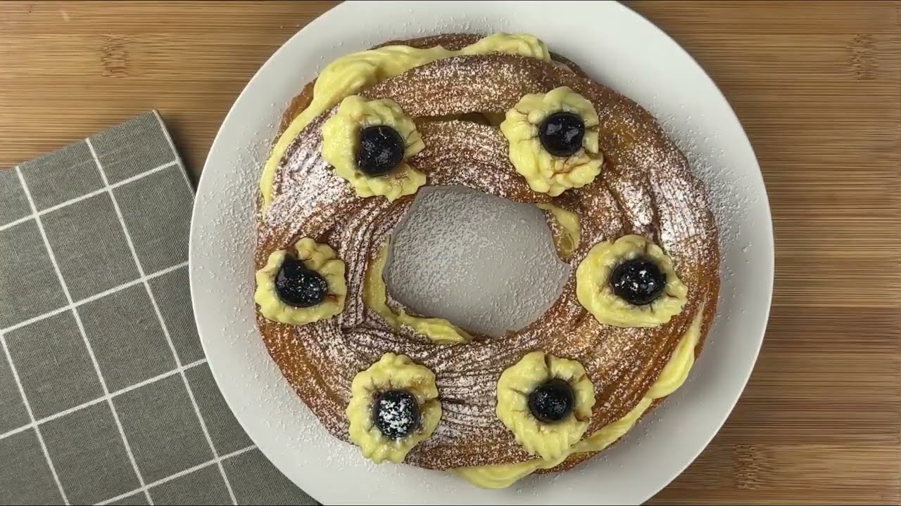 🎥 ZEPPOLONE DI SAN GIUSEPPE: il dolce della FESTA DEL PAPÀ più GOLOSO e TRADIZIONALE! 🍩✨