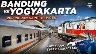 Berangkat Siang Lebih Murah & Nyaman 🤩 Trip Naik KA Pasundan New Generation Bandung Jogja