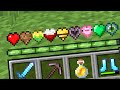 Paso MINECRAFT pero hay CORAZONES ESPECIALES 😱 INVICTOR