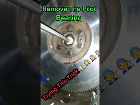 🧑🔧How To Remove Pilot Bearing Without Tool🧑🔧#car #automobile #@AutoMechanic88