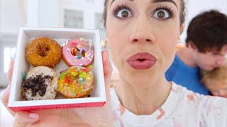 MAKING CUTE BABY DONUTS!