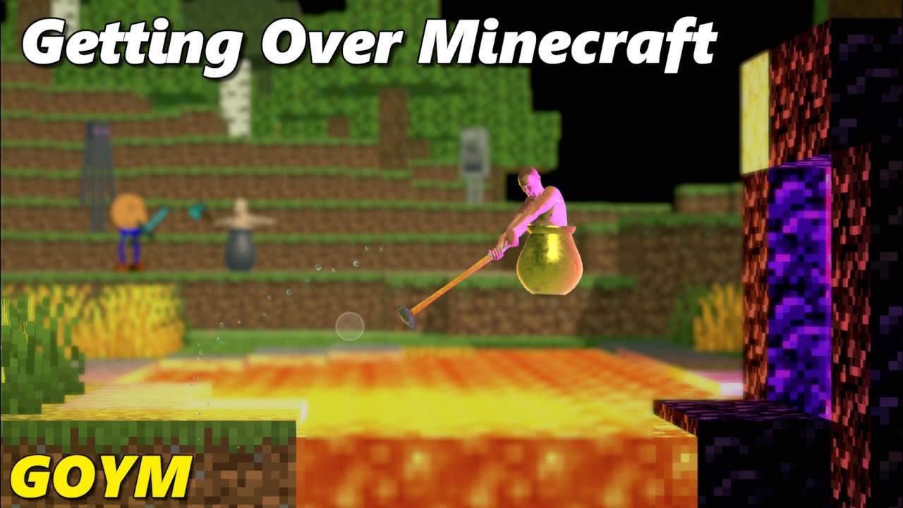 Download «Getting Over It» (966 kb) map for Minecraft