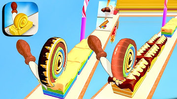 Spiral Peeling ​- All Levels Gameplay Android,ios (Levels 46-47)