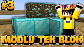 ZENGİN OLDUK!!! | Minecraft Modlu Tek Blok | #3