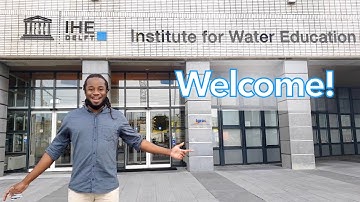 IHE Delft 💧 Virtual tour of IHE Delft with Coronavirus measures in place