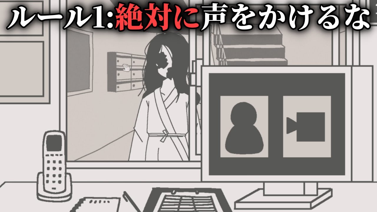 ルールを破ると呪われる、曰くつきの団地で2週間警備員をするゲーム【柘榴団地】（前編）