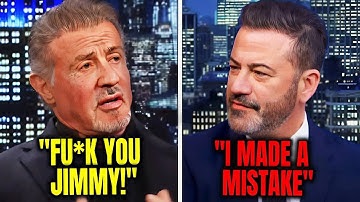 Sylvester Stallone HUMILIATES Jimmy Kimmel After MELTDOWN On LIVE TV