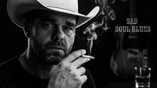 Emotional Whiskey Blues & Deep Melancholy Guitar - Slow Blues Guitar For Crying and Reflecting