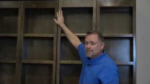 How to install a Bookcase Library Bed - Installation Video by Forest Designs Furniture