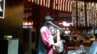 Video thumbnail of "TUNGGU SEKEJAP Saxophone by Mazlee Golddust"