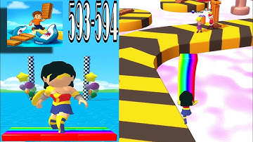 Shortcut Run : GameplayWalkthrough All Level 593-594