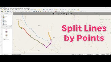 QGIS Split Lines by Points