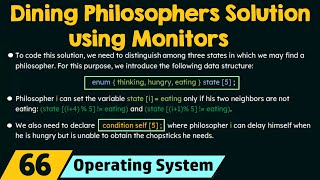 Dining Philosophers Solution using Monitors