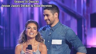 Season 31 Dances Jessie James Decker \& Alan Bersten