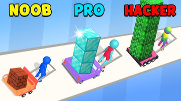 NOOB vs PRO vs HACKER - Brick Builder