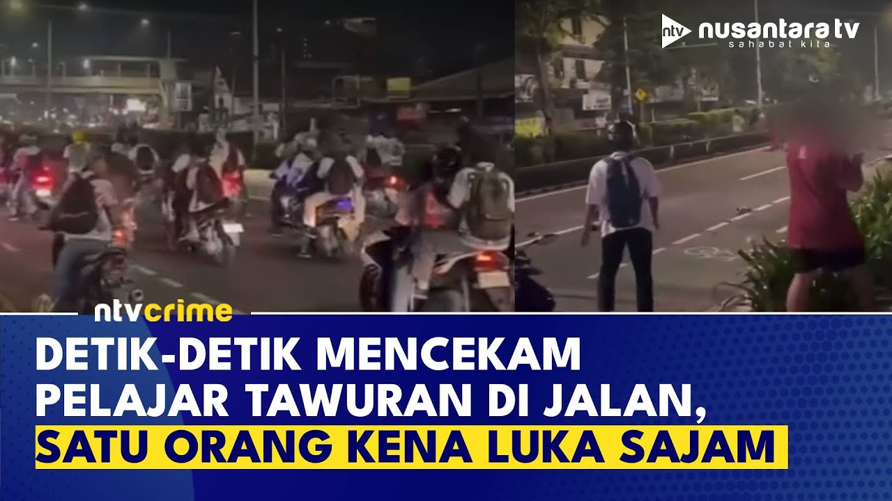 Ngeri! Tawuran di Jakarta Timur Pecah Lagi, Belasan Pelajar Ditangkap | NTV CRIME