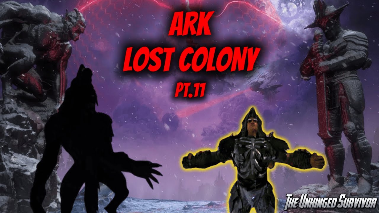 We turned into a WEREWOLF in ARK Lost Colony - YouTube