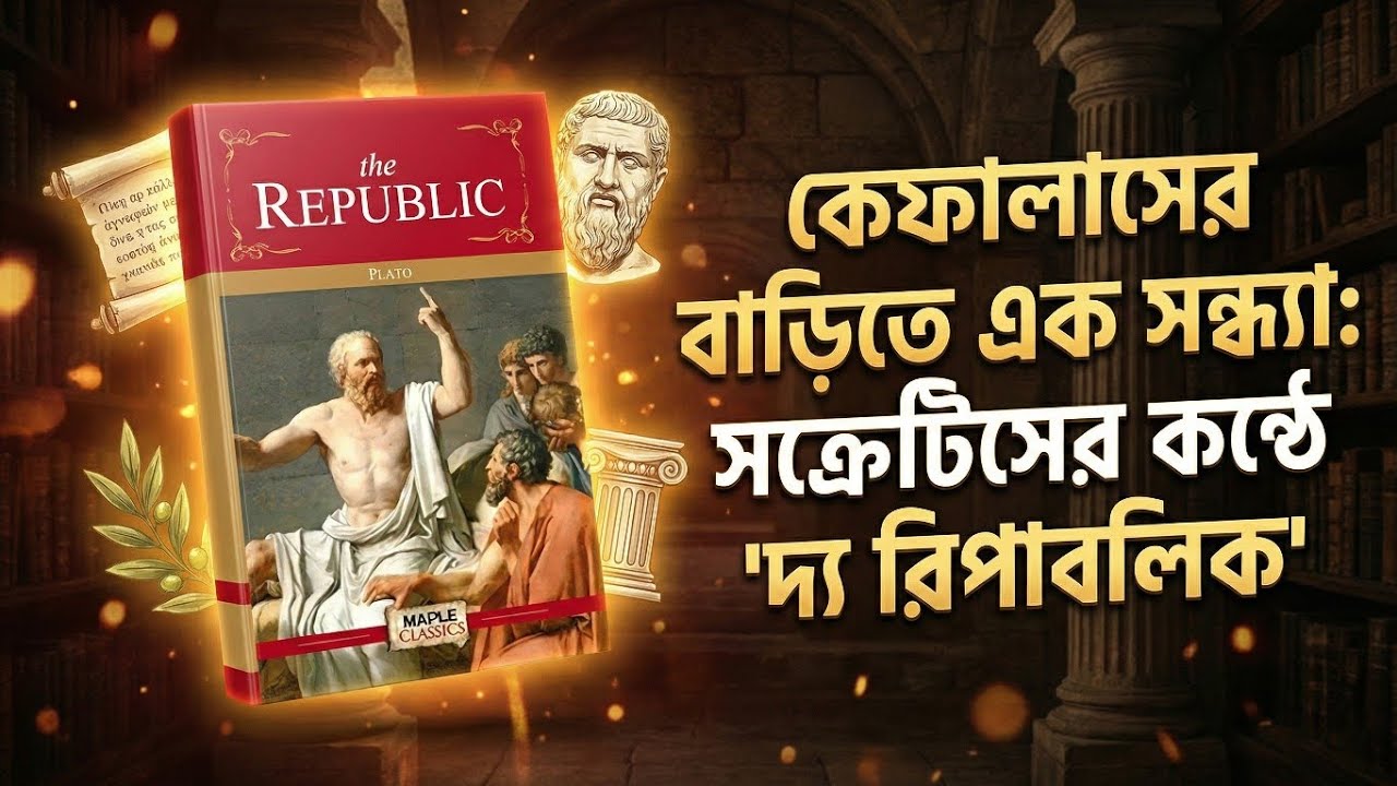 'দ্য রিপাবলিক' প্লেটোর লেখা গ্রিক ক্লাসিক | The Republic by Plato Bangla