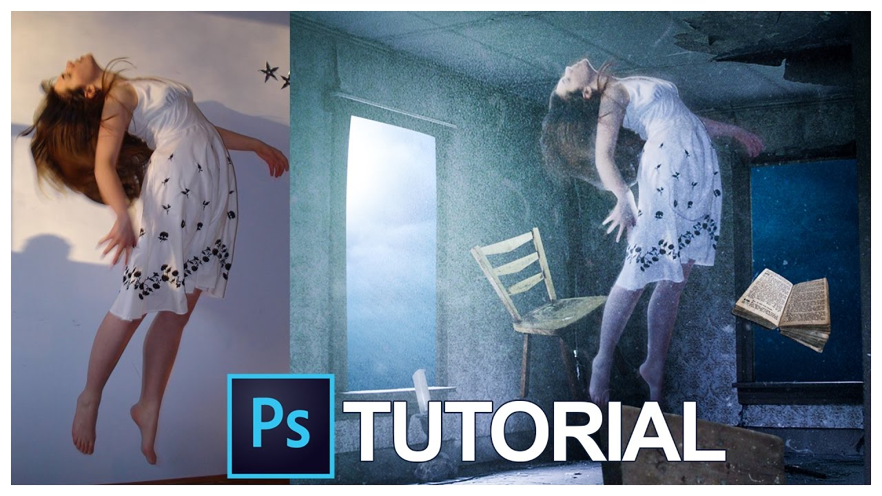 How to Make Someone Levitate - Photoshop Tutorial - YouTube