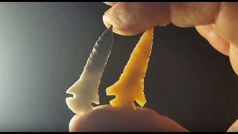 678 - Abo Flintknapping More Agee Arrowheads