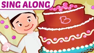 Pat A Cake Baker's Man Song with Lyrics - SING ALONG! #ReadAlong