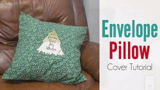 How To Make An Envelope Pillow Cover! by Happiest Camper 249 views 1 year ago 9 minutes, 49 seconds