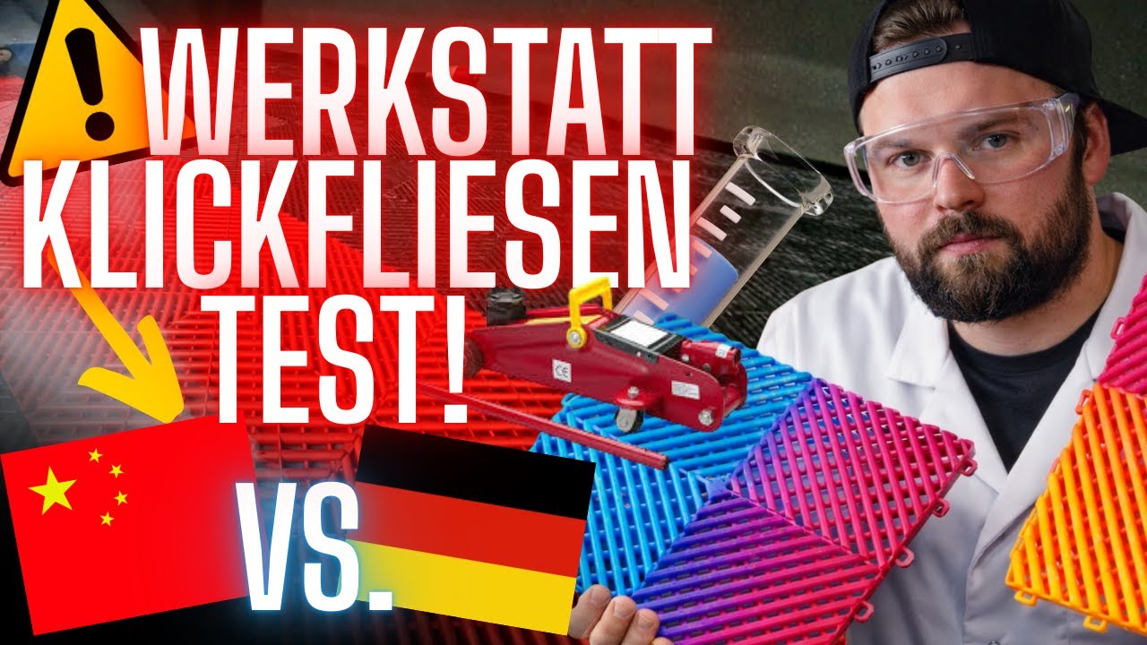HÄRTETEST WERKSTATT KLICKFLIESEN! CHINA Produkt (Alibaba) vs. PERFORMANCE FLOOR vs. FLOOR BROTHERS