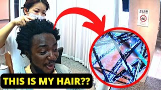 Chinese Girl Deep Cleans My Scalp: What Happens Next Will Shock You! ASMR