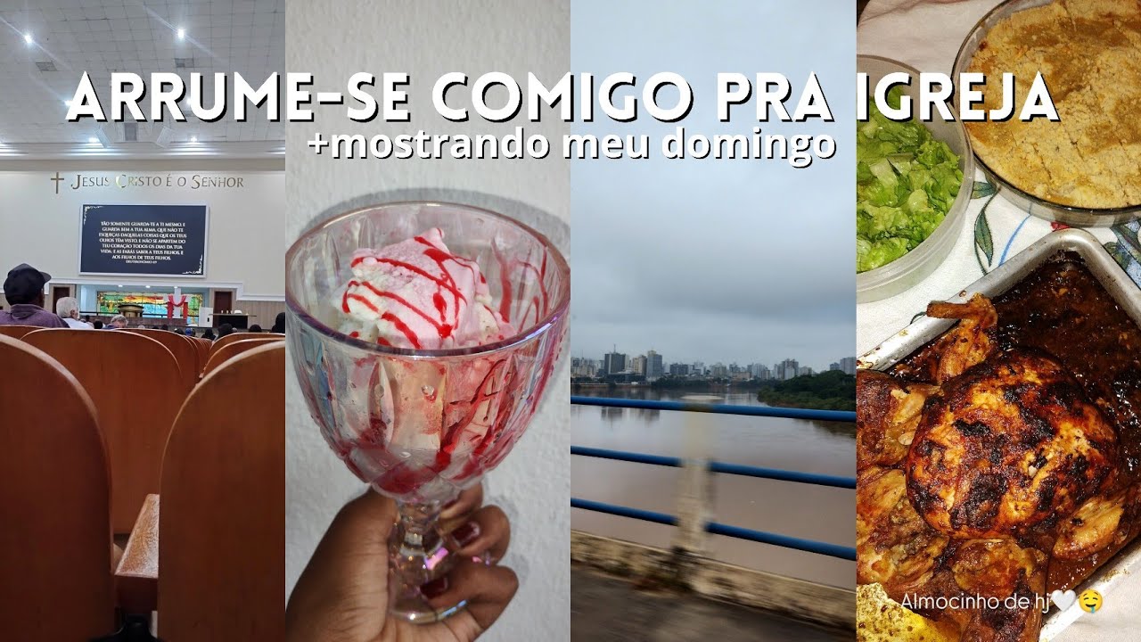 Arrume-se comigo + mostrando meu domingo